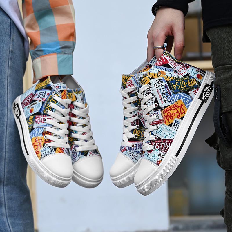 Big Kids High Top Boys Casual Sneakers