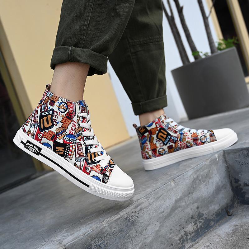 Big Kids High Top Boys Casual Sneakers